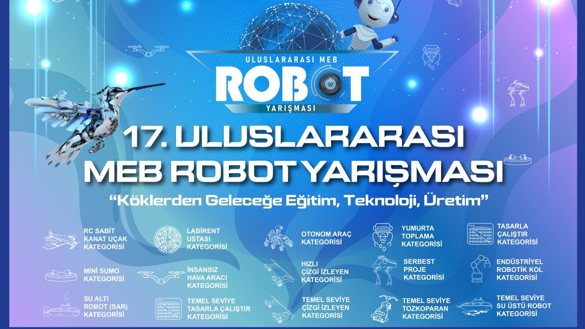 17.ULUSLARARASI MEB ROBOT YARIŞMASI